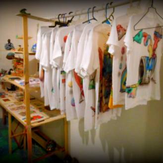 Camisetas pintadas a mano y con aerógrafo I T-shirts hand painted and airbrushed
